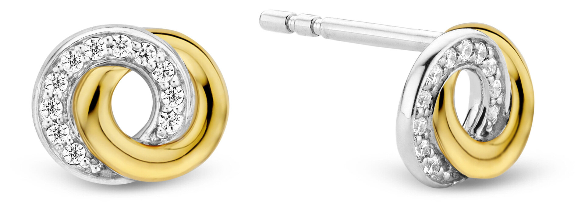 Ti Sento ørepynt i sølv.