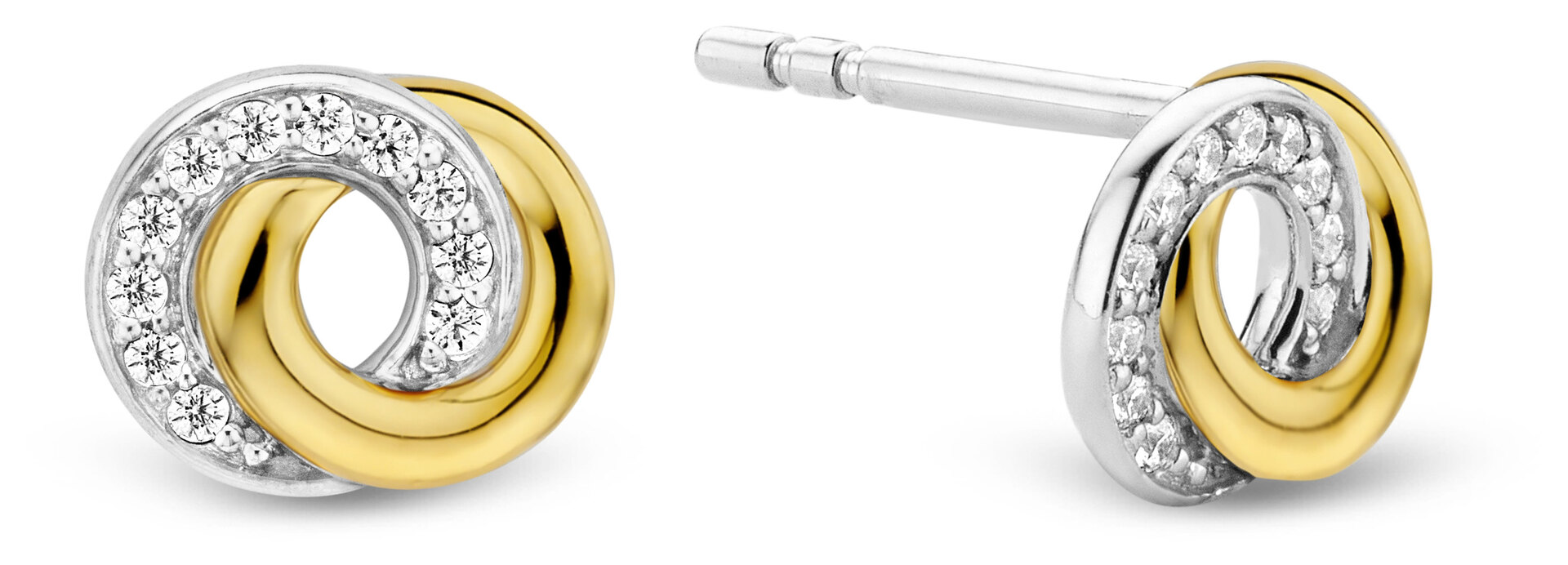 Ti Sento ørepynt i sølv.