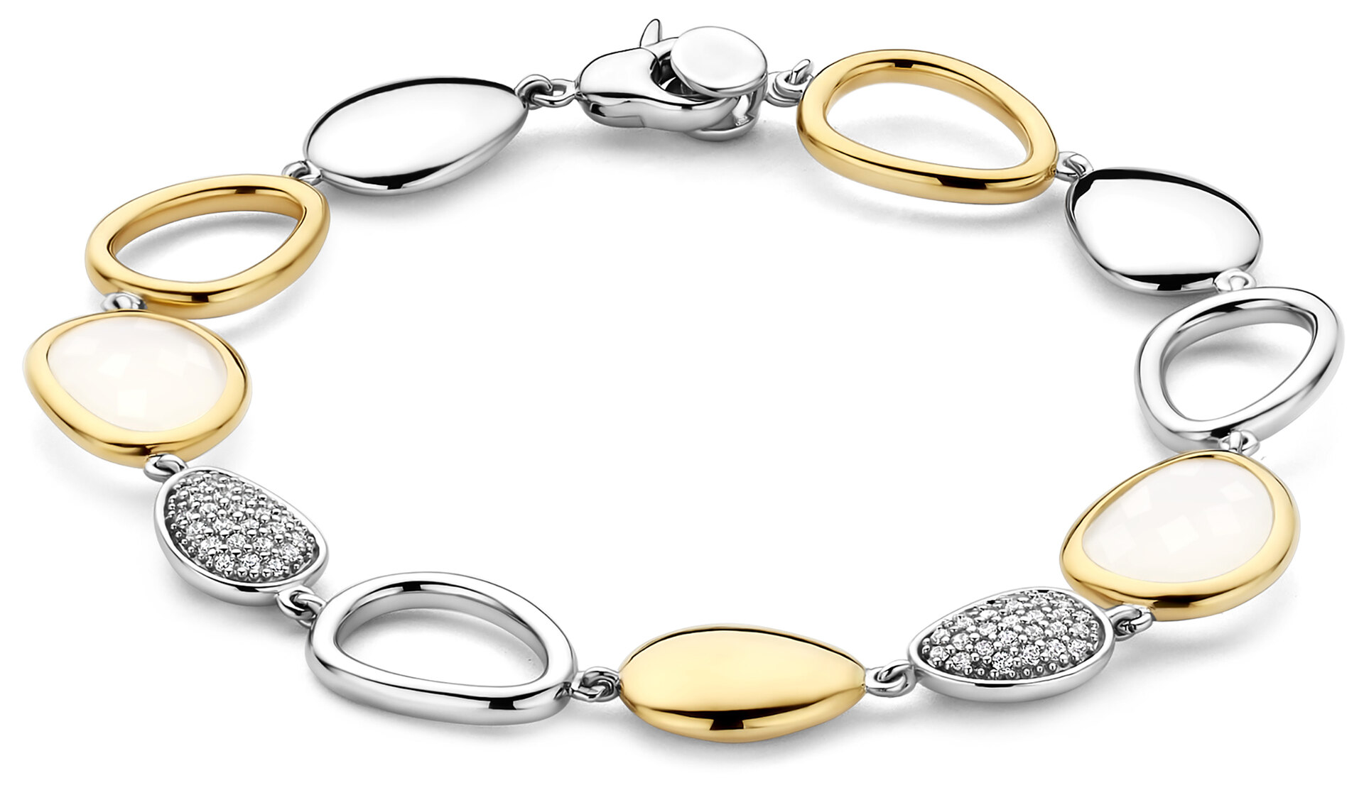 Ti Sento armbånd i sølv