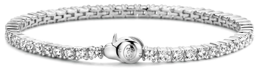 Ti Sento armbånd i sølv. produktbilde