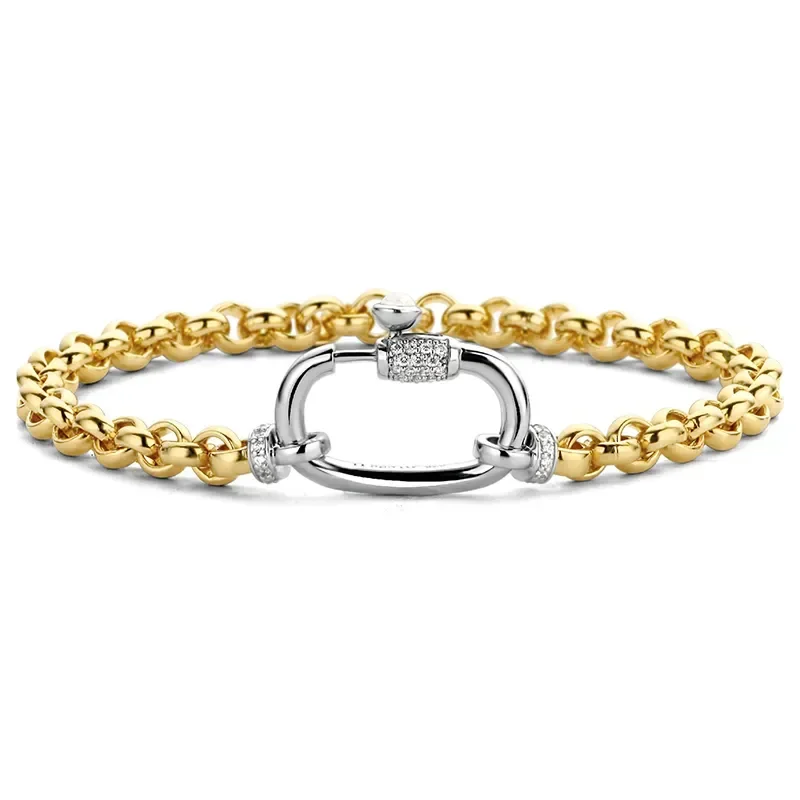 Ti Sento armbånd i sølv. produktbilde