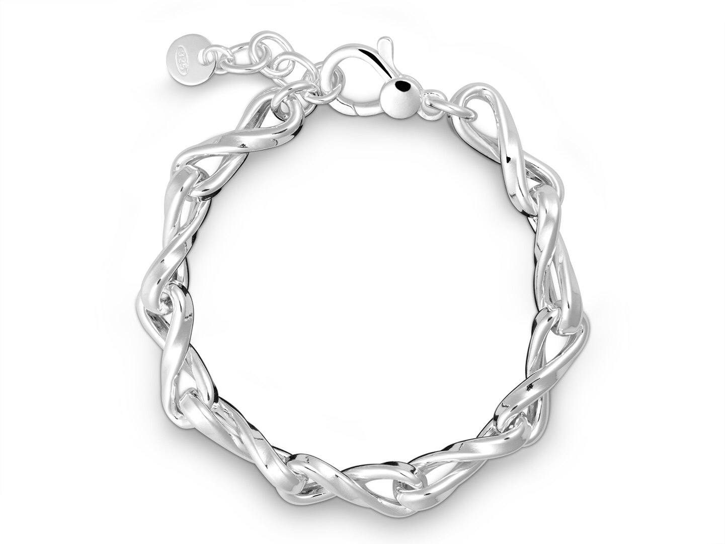 Quinn armbånd i sølv produktbilde