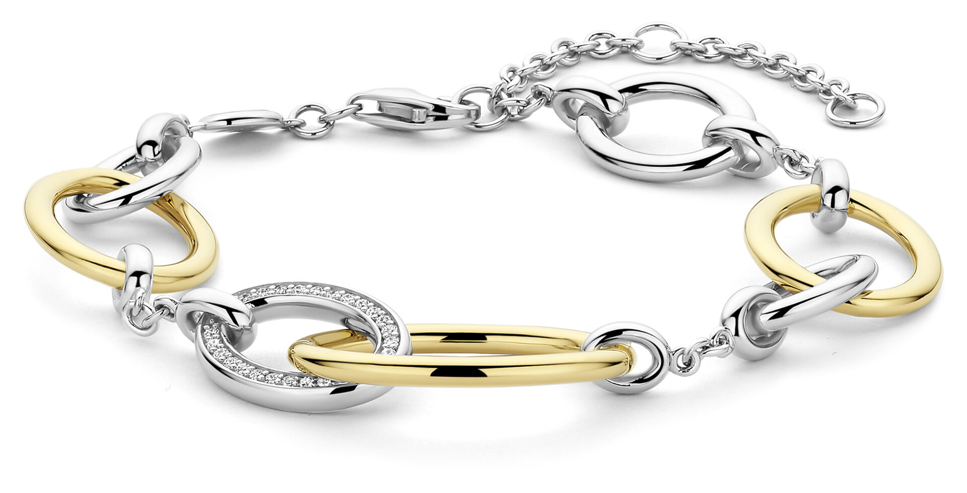 Ti Sento armbånd i sølv.