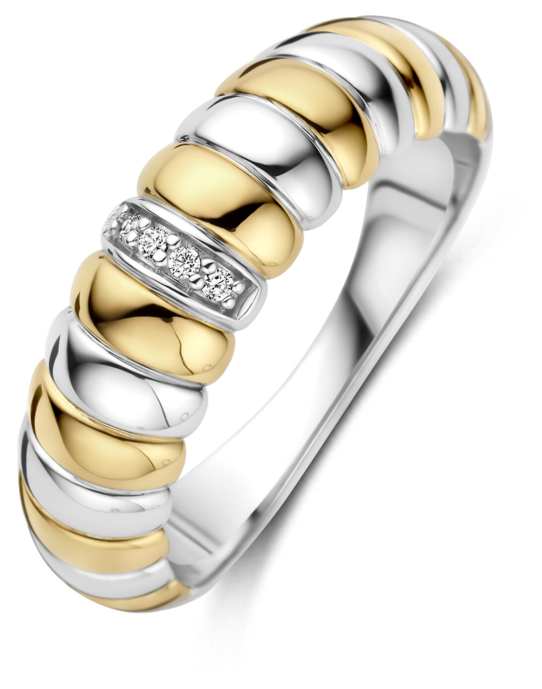 Ti Sento ring i sølv.